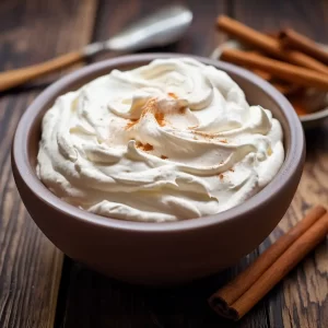 Cinnamon Whipped Cream