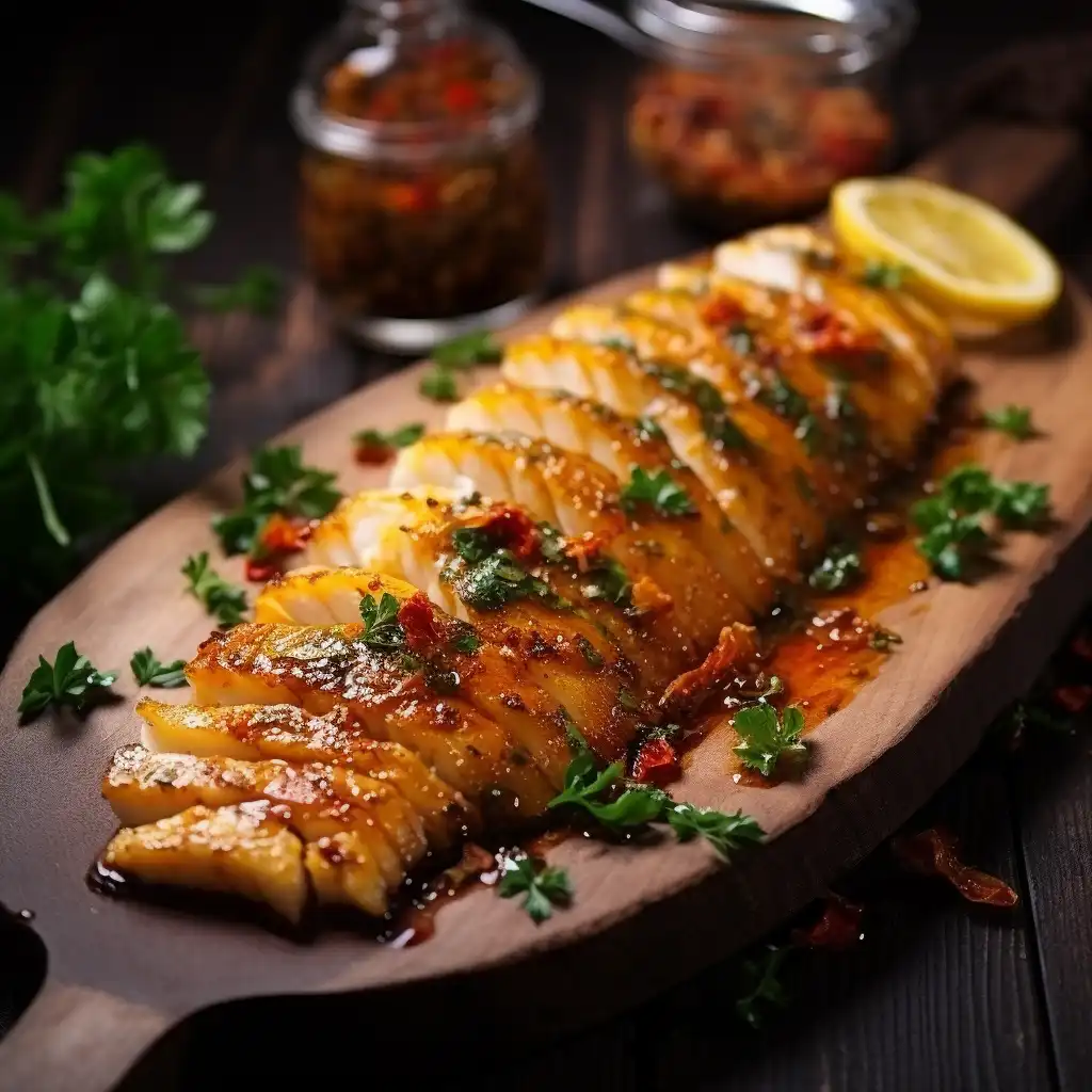 FIsh with Paprika Butter